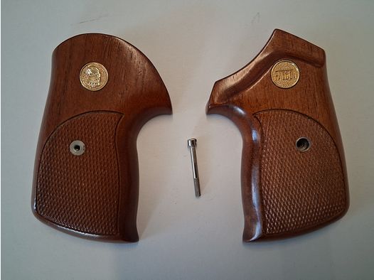 Falcon plaquettes en bois pour revolvers à blanc (Colt Detective Special ?!)