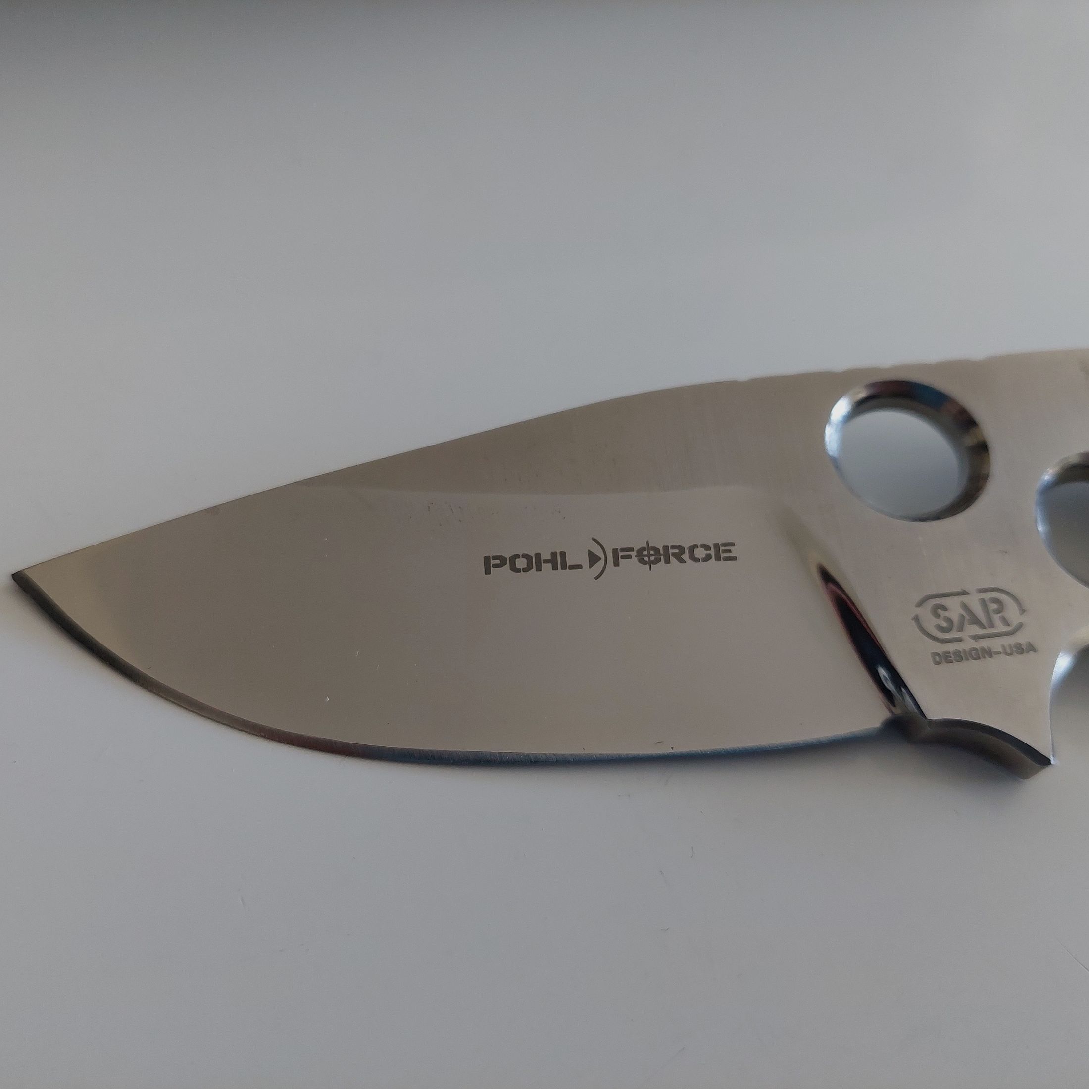 !!! ACHTUNG SELTEN !!!  Pohl Force Hornet XL Modell Micarta Nr.046 aus einer Sammlungsauflösung 