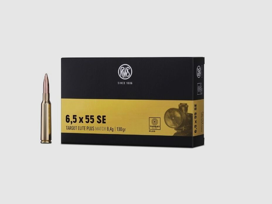 RWS Target Elite 8,4g/130grs á20 6,5x55SE