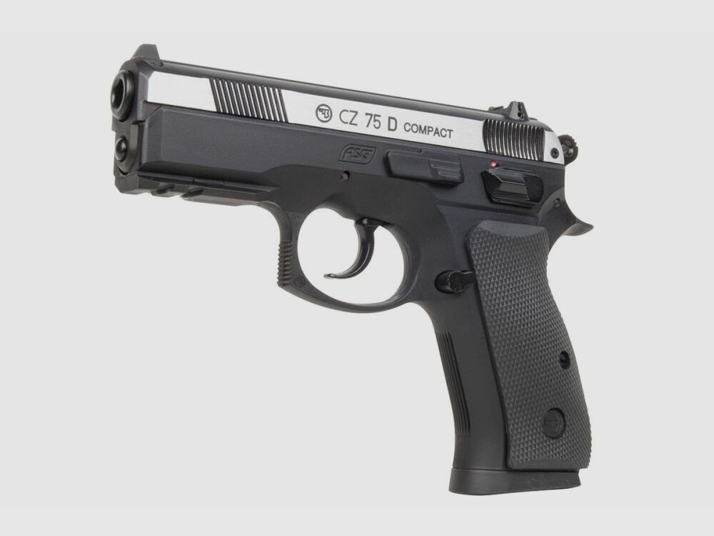 CZ 75D Compact Bicolor 4,5mm BB Druckluft Co2 Non BlowBack