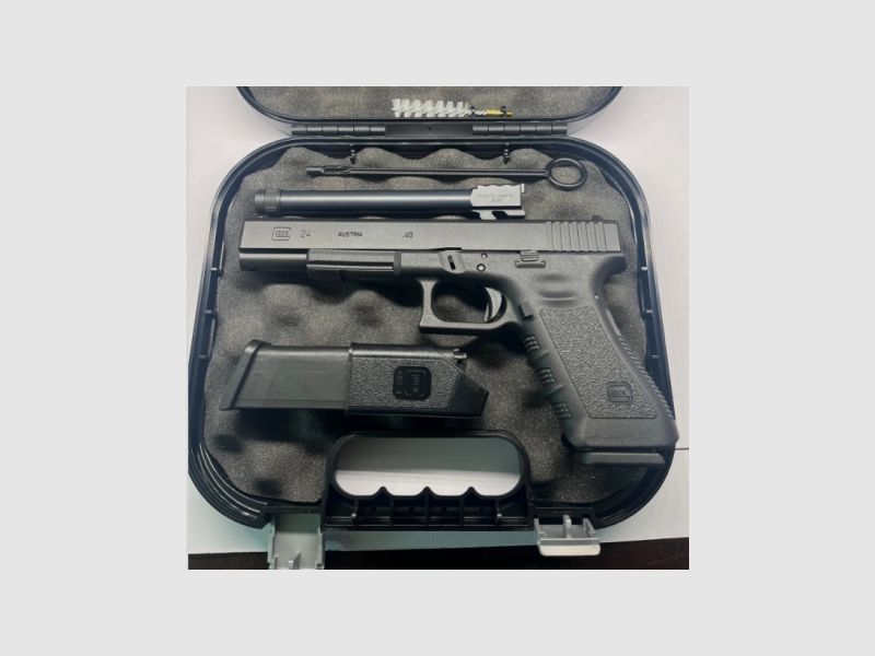 GLOCK 24 GEN3 PISTOL .40 + IGB BARREL 9X19 THR, image 1 of 2