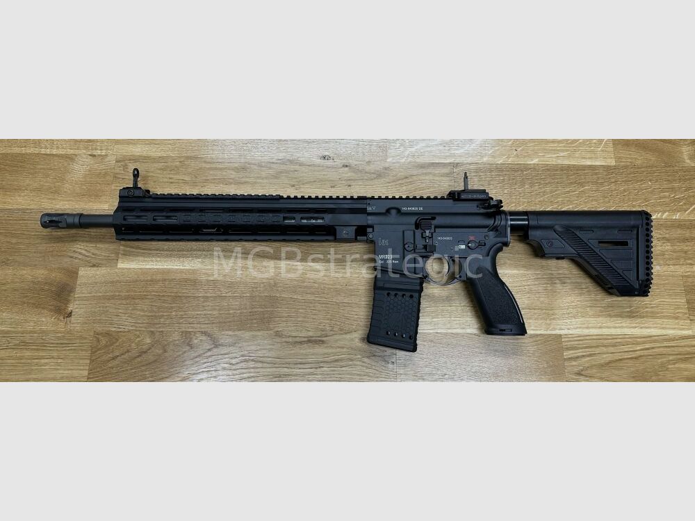 Heckler & Koch MR223 A3 Slim-Line 16,5" Lauf - halbautom. Büchse .223Rem	 zivile Version HK416 / G95K / G38 / mit Upgrades / Midwest M-LOK Handschutz