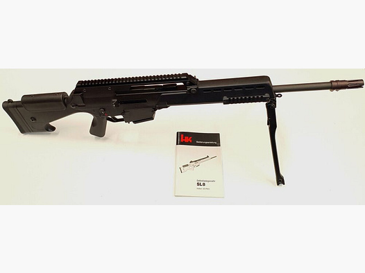 Heckler & Koch	 Selbstladebüchse Heckler und Koch SL8 im Kaliber 223rem. Inkl. Zubehör