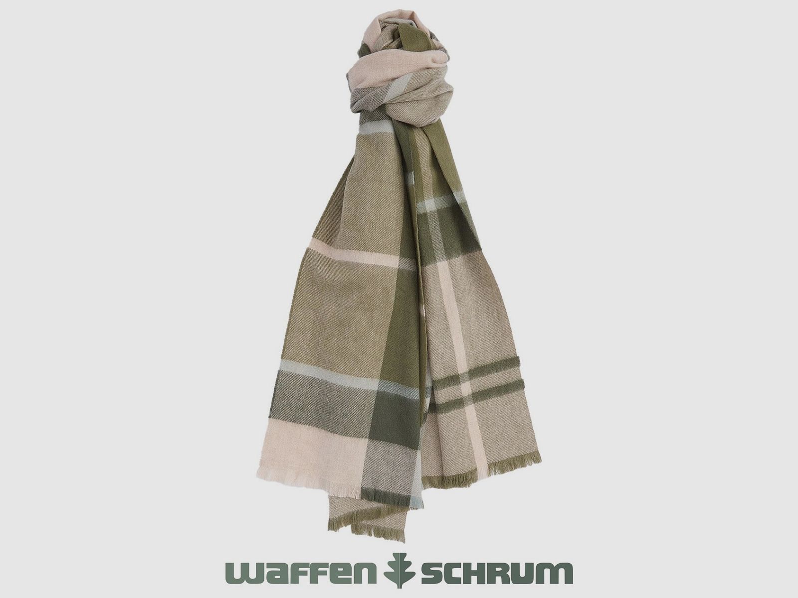 Barbour Schal Rosefield Ancient loden