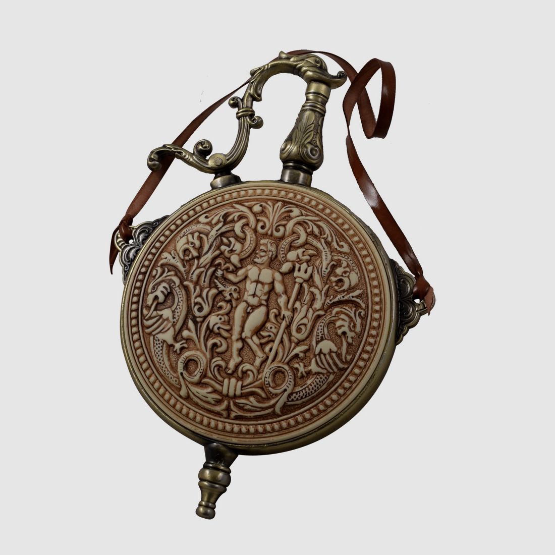 Powder bottle ivory look