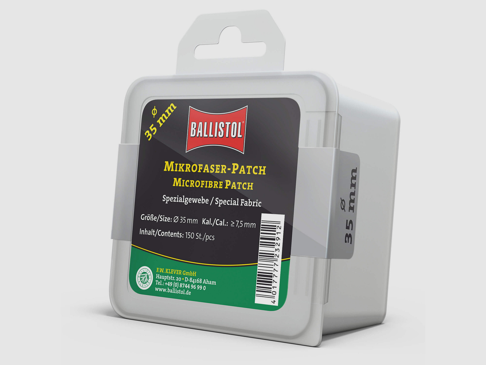 BALLISTOL Mikrofaser Patch Rund - 35mm