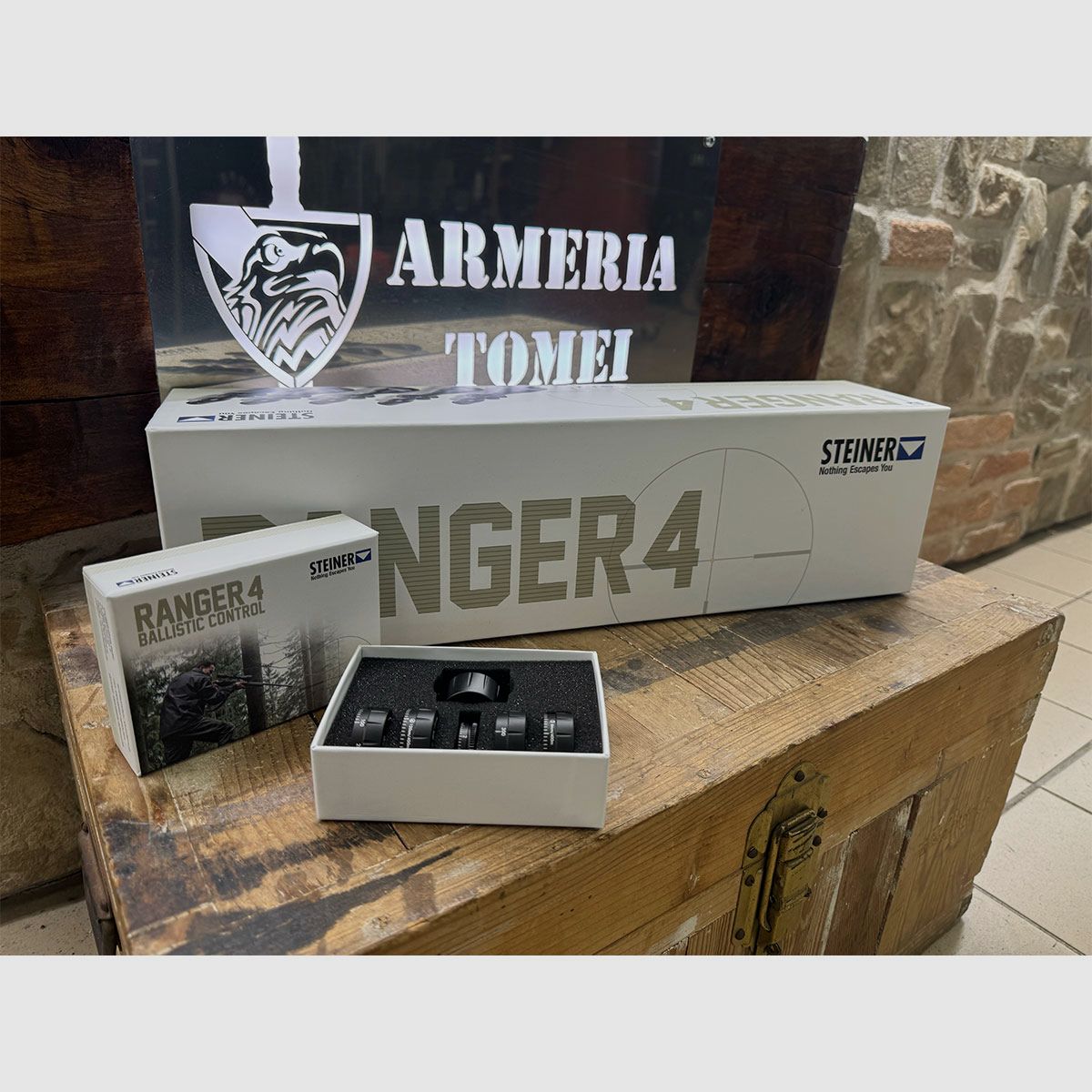 GEBRAUCHT – OPTIK – STEINER – RANGER 4 6-24×56 ret. 4A-I BC (MIT BALLISTISCHEN TURMEN), Bild 6 von 6