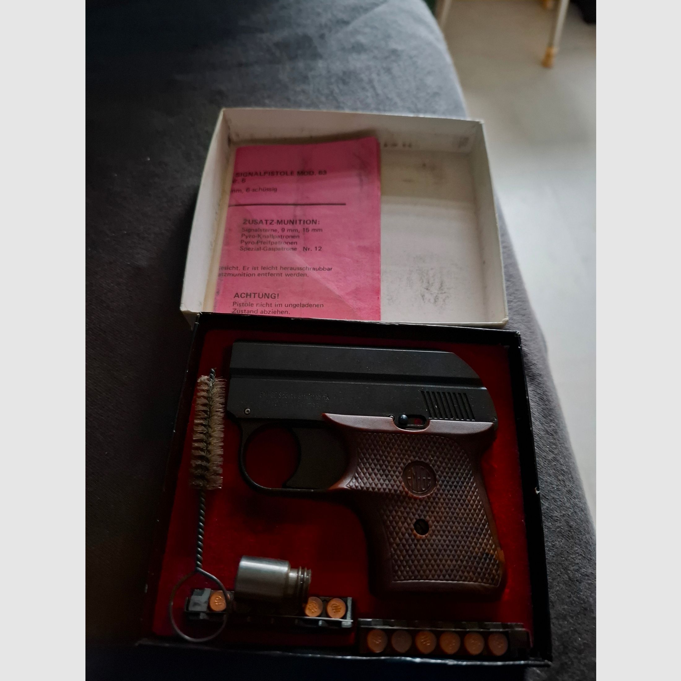 Em-Ge mod. 63 6mm Flobert PTB 6 "comme neuf
