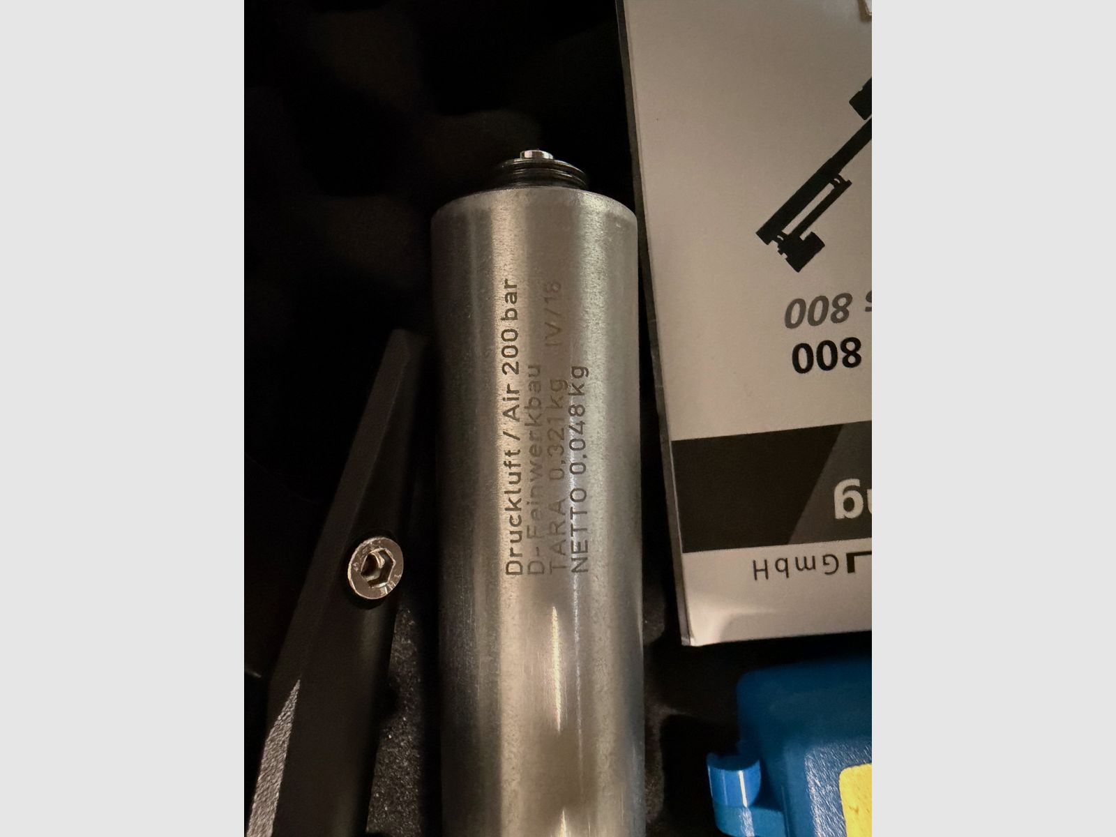 Feinwerkbau (FWB) 800 Alu – Match air rifle 4.5 mm (.177) right-handed – complete set with case, image 7 of 11