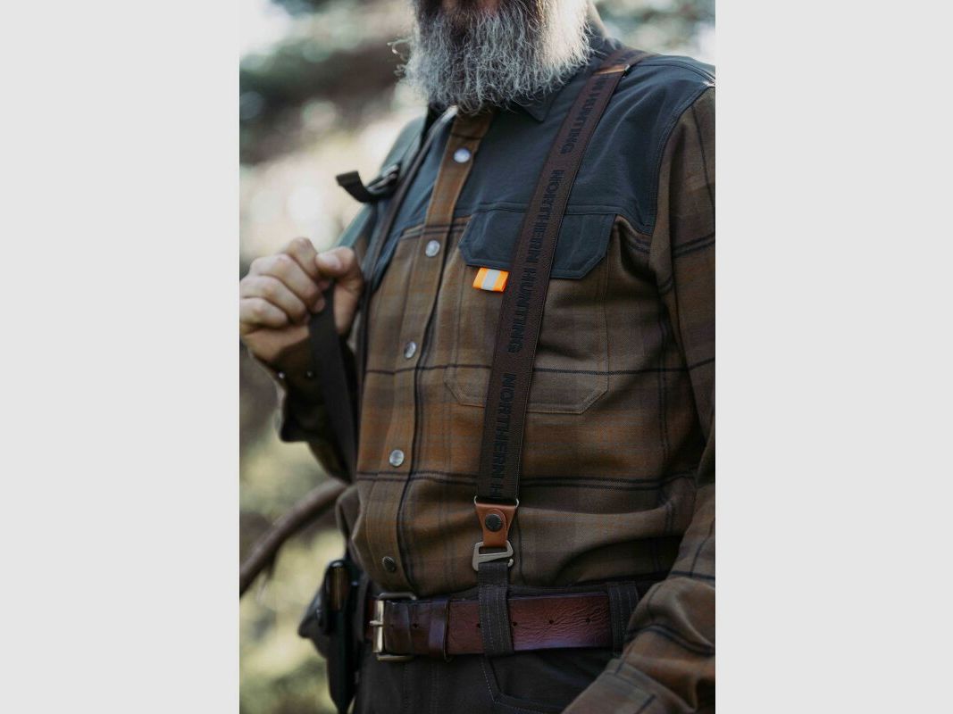 Northern Hunting Herren Hemd Kjall Braun