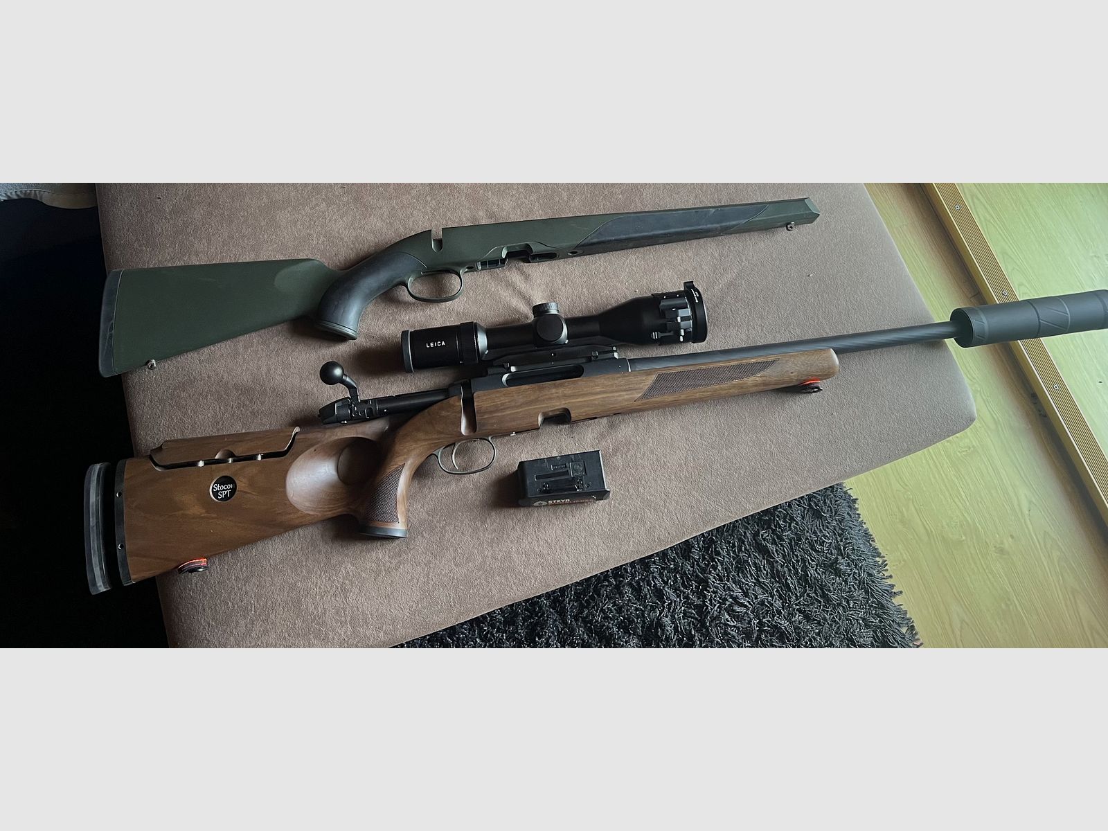 Steyr Mannlicher CL2  8x57 IS mit Leica Fortis 2-12x50i