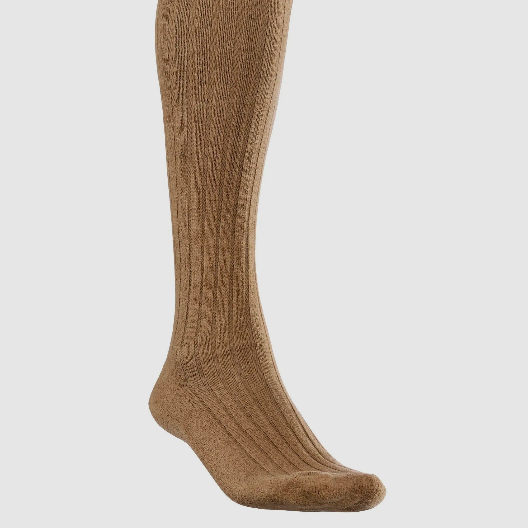 Bundeswehr Original BW Socke Tropen lang braun gebraucht