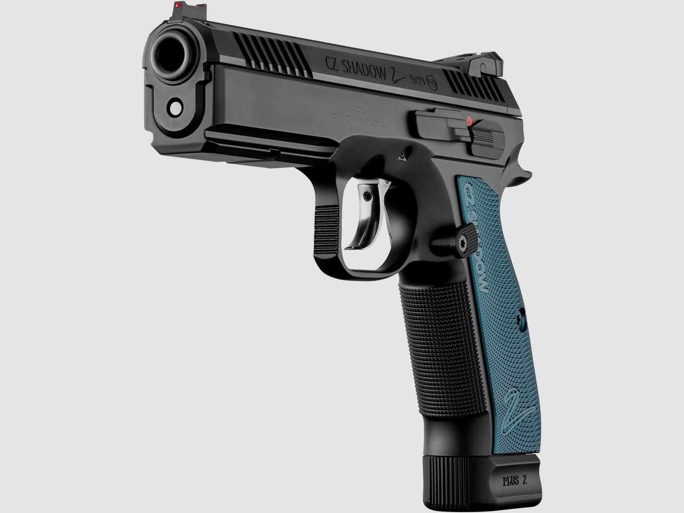 CZ SHADOW 2 SA/DA Noir/Bleu 9mm