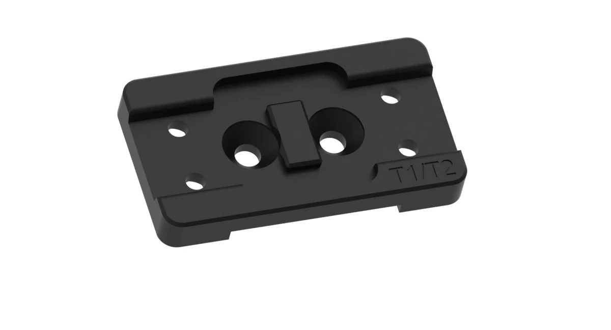 Piastra per punto rosso DEFT-X2 Aimpoint Micro DEFTAR – nera
