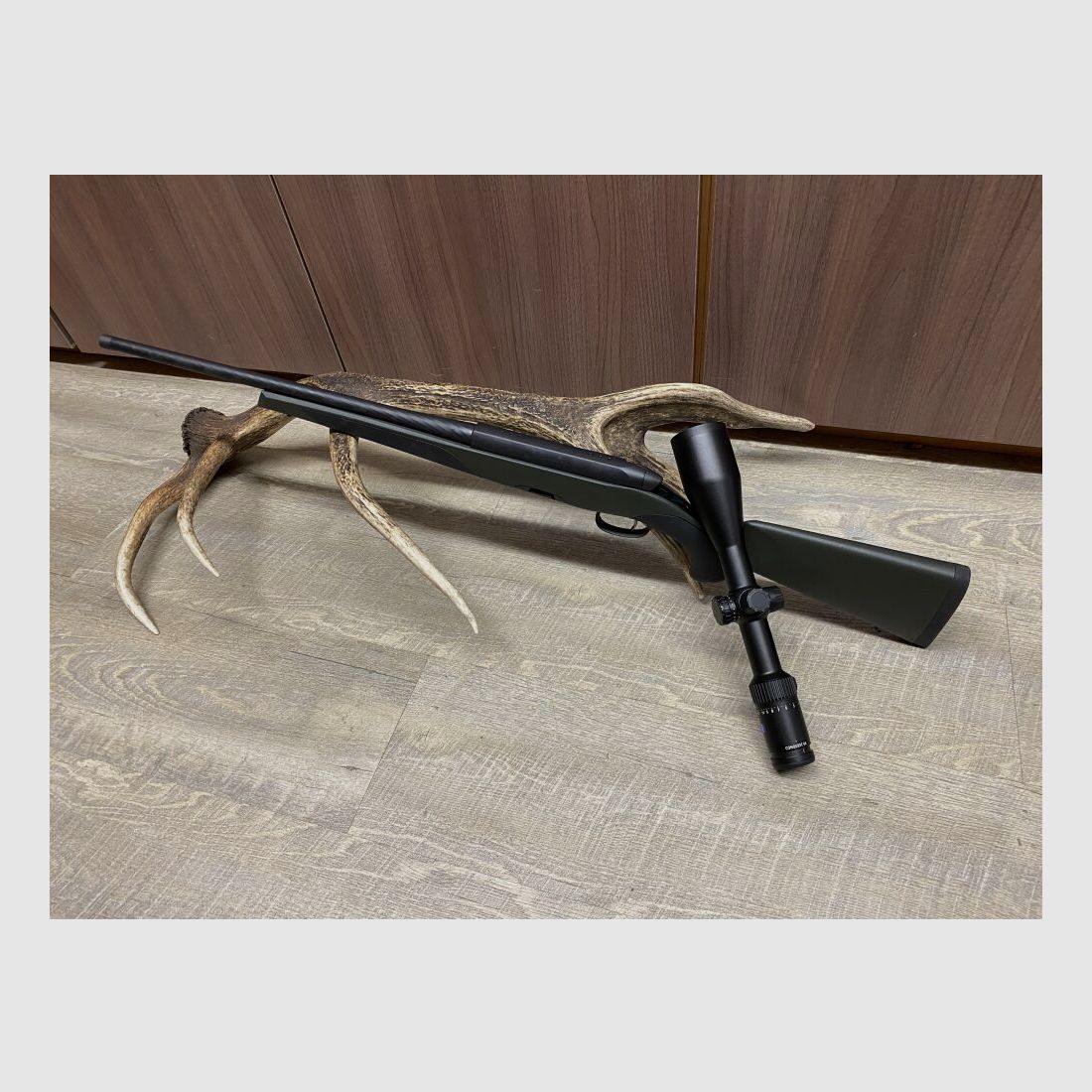 Steyr Mannlicher CL2 SX, with Zeiss Conquest V4 3-12x56