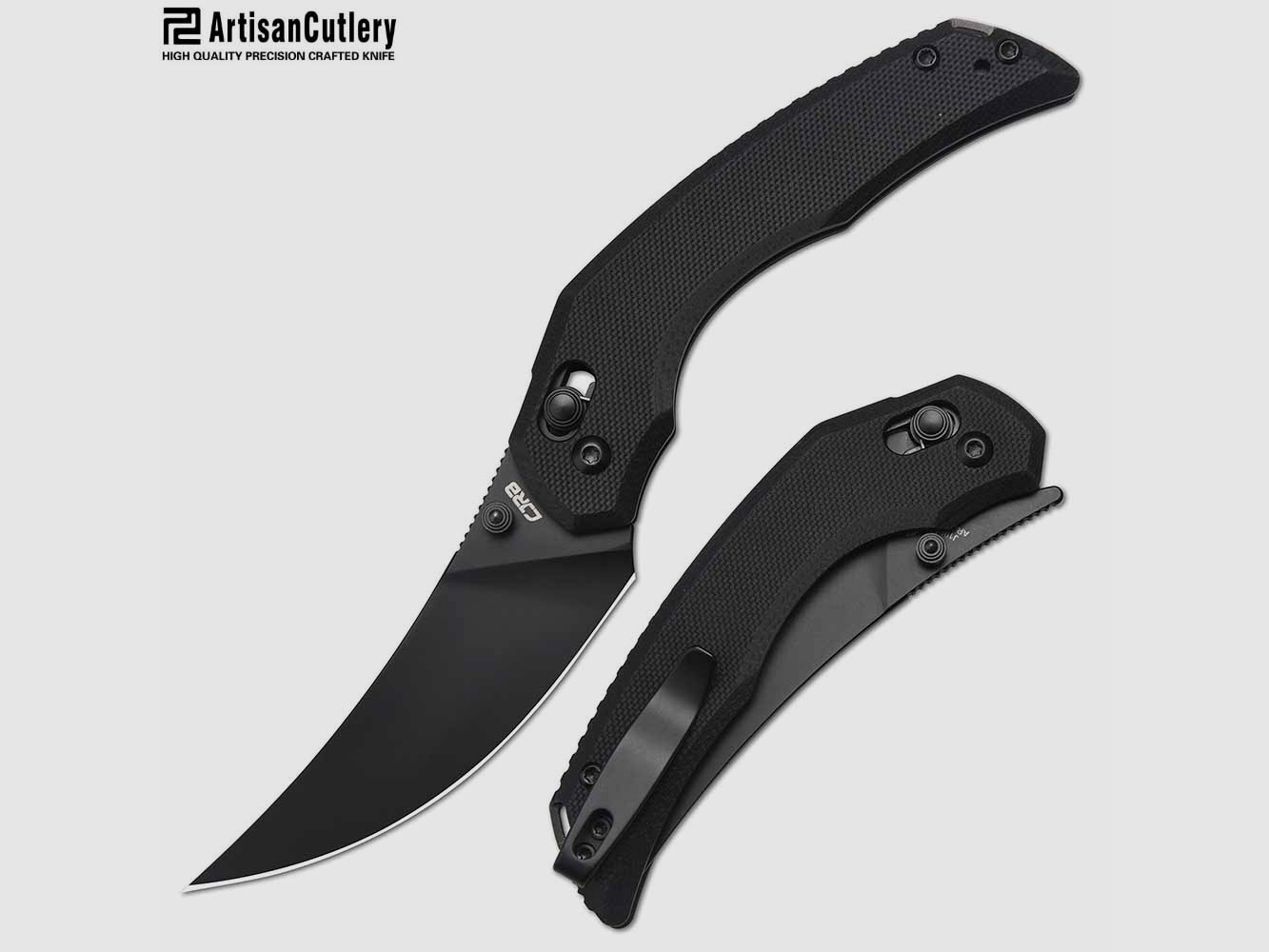 ARTISANCUTLERY NANNER Black AR-RPM9 Black G10