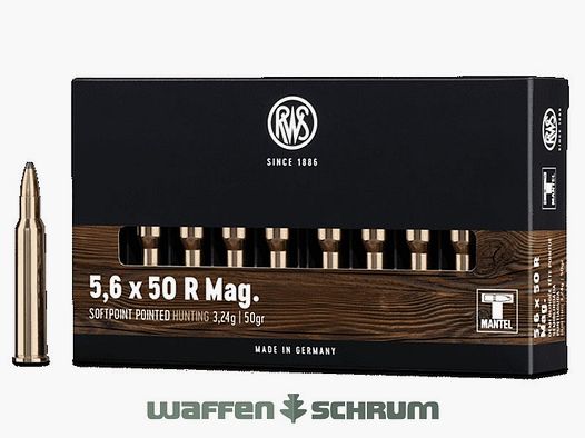 RWS 5,6x50RMag TMS 3,24g - 50gr