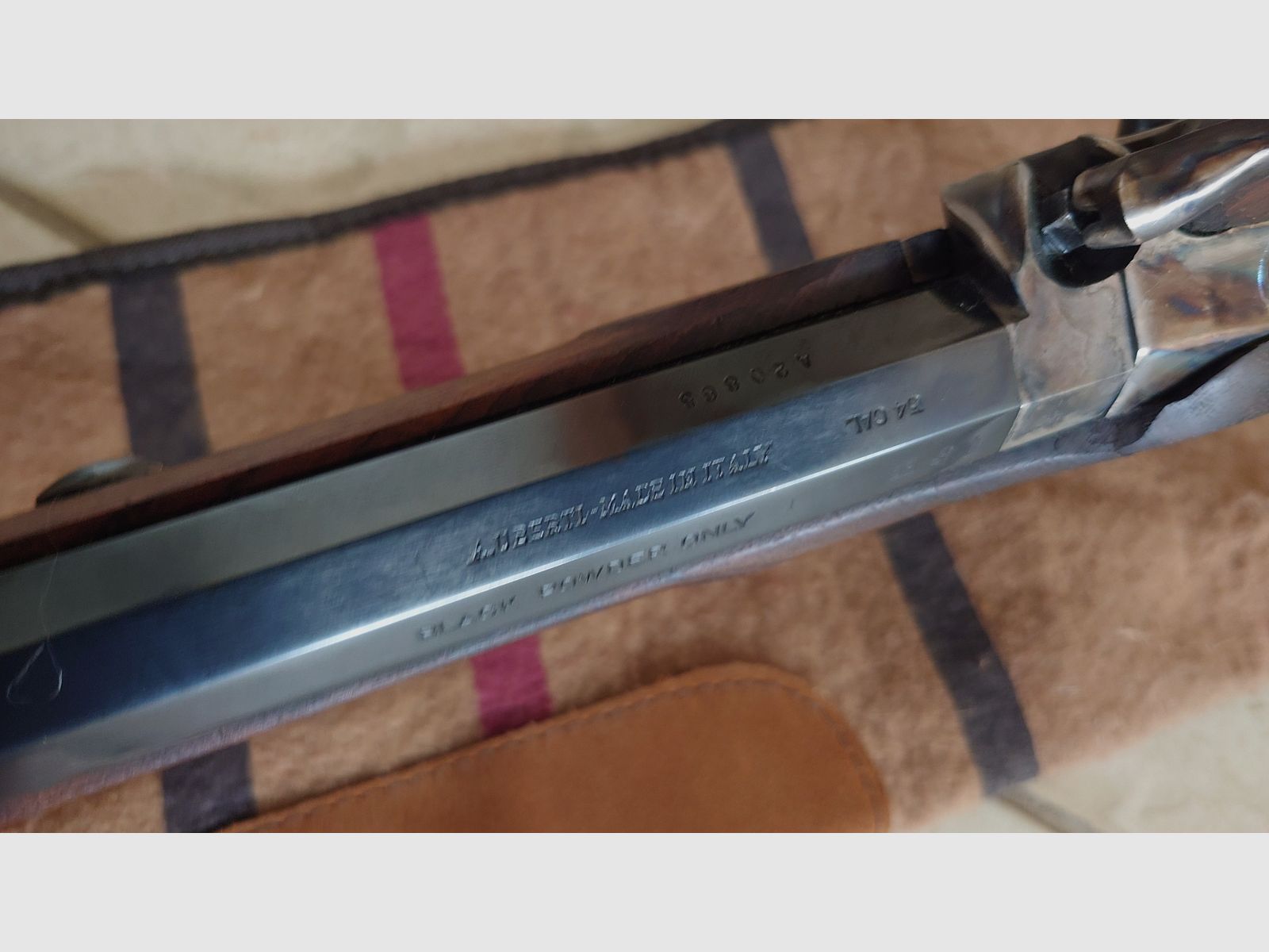 A.Uberti Santa Fe Hawken Vorderlader cal. 54 *Neuwertig*  Perkussion