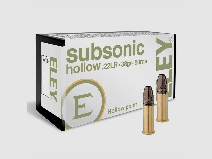 ELEY Bala SUBSONIC HOLLOW, imagen 1 de 2