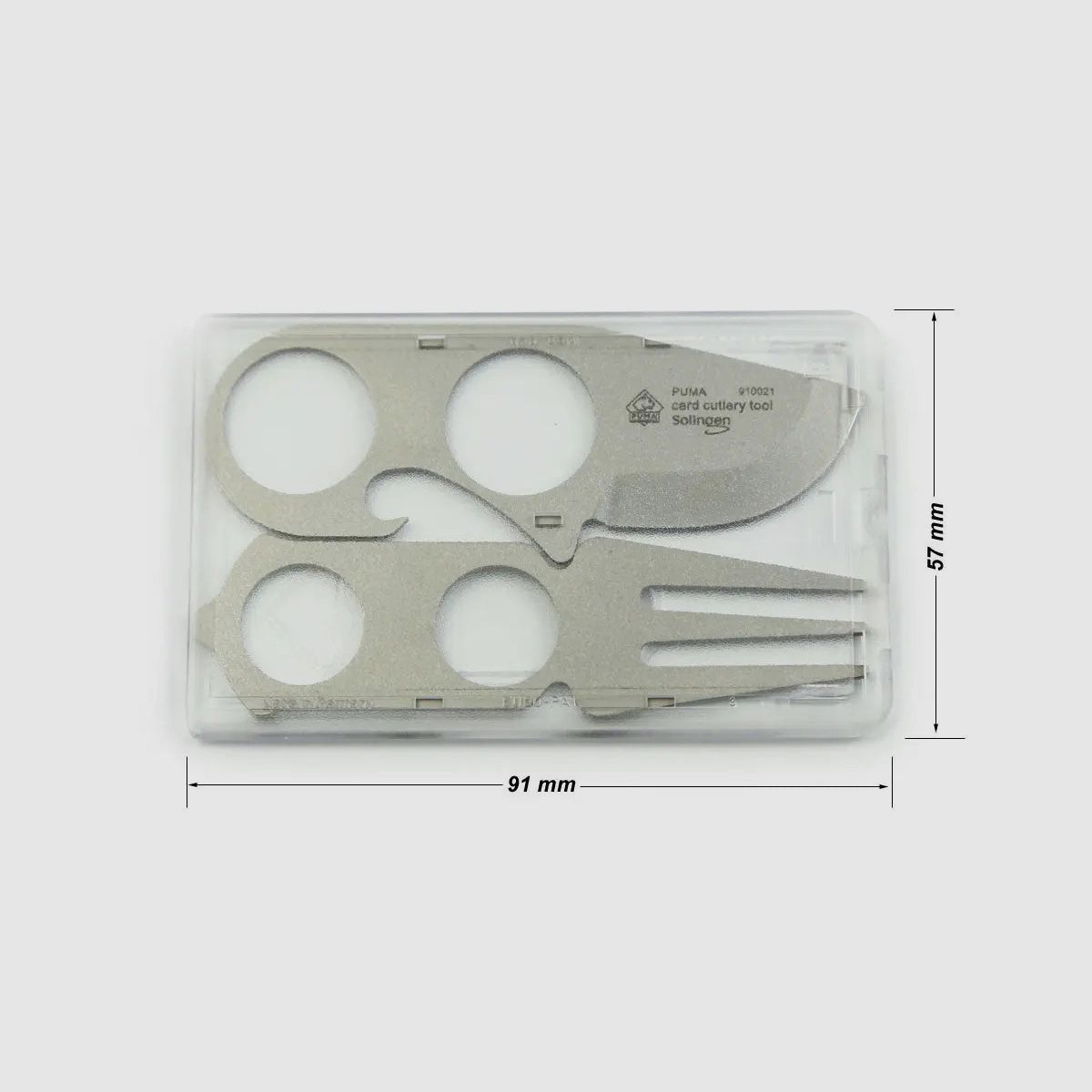 Thekendisplay / Aufsteller PUMA card cutlery tool / 30 Stk.