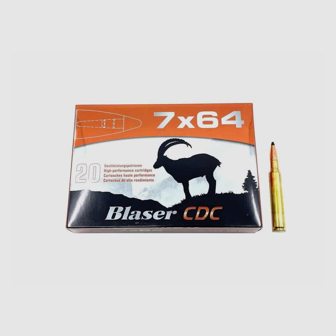 7×64 Blaser CDC 9.4g