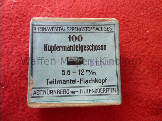 RWS Copper Jacketed Bullets