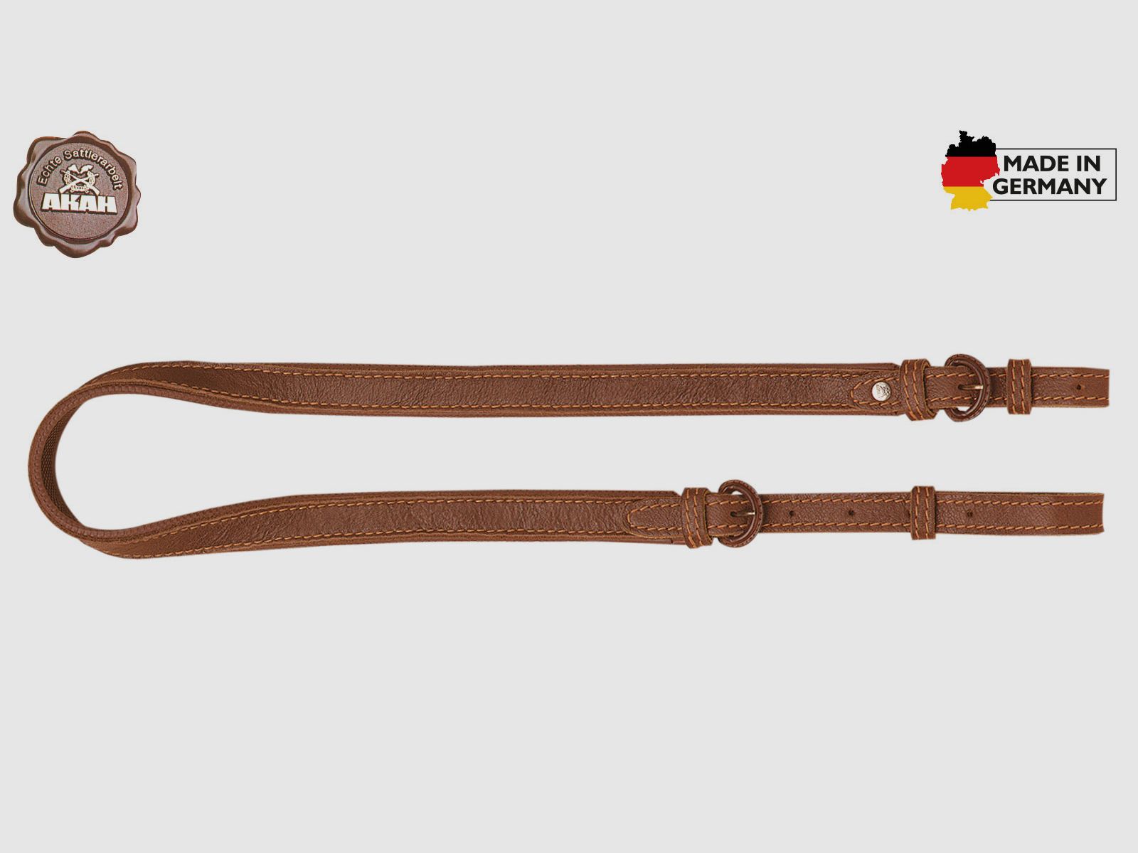 AKAH Elk Leather Rifle Sling