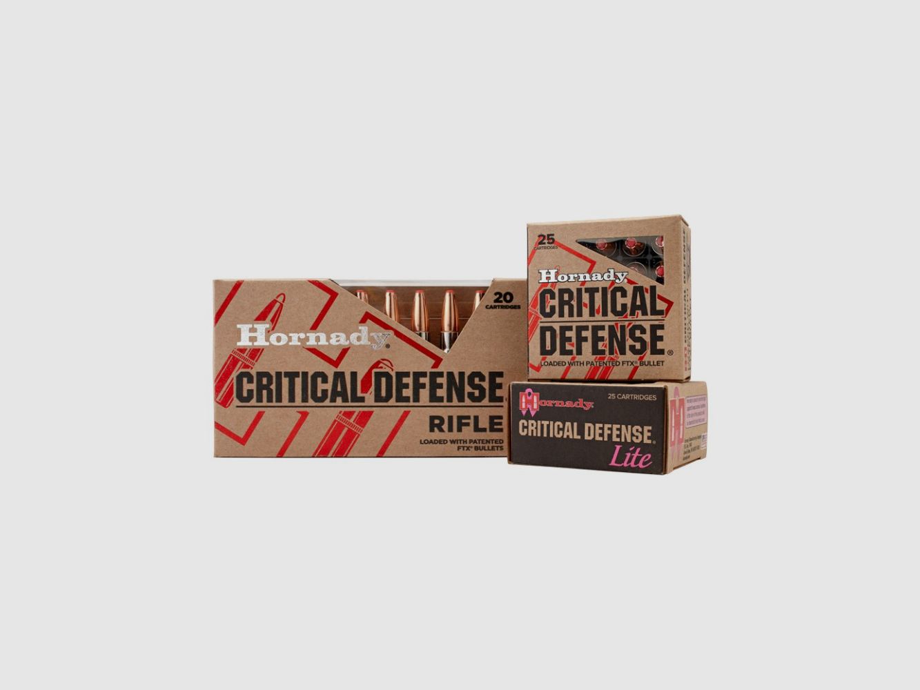 223 REMINGTON HORNADY CRITICAL DEFENSE (Pudełko 20), zdjęcie 2 z 4