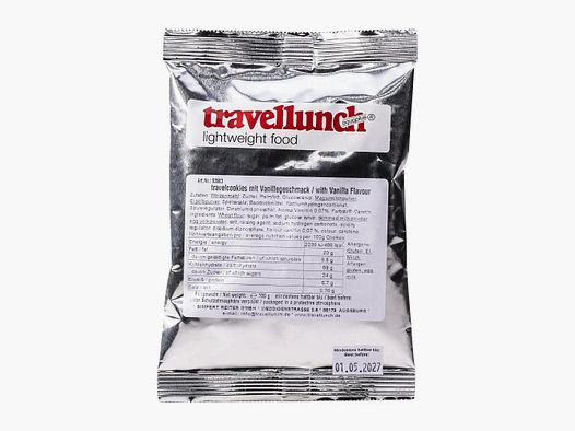 Travellunch Travellunch Travelcookies o smaku waniliowym