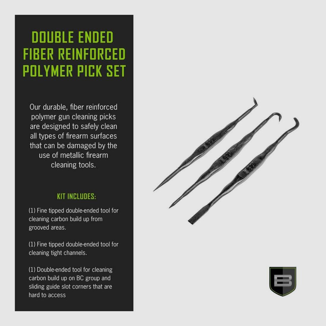 BREAKTHROUGH® Fiber Reinforced Polymer Picks - 3 Pack, Bild 3 von 8