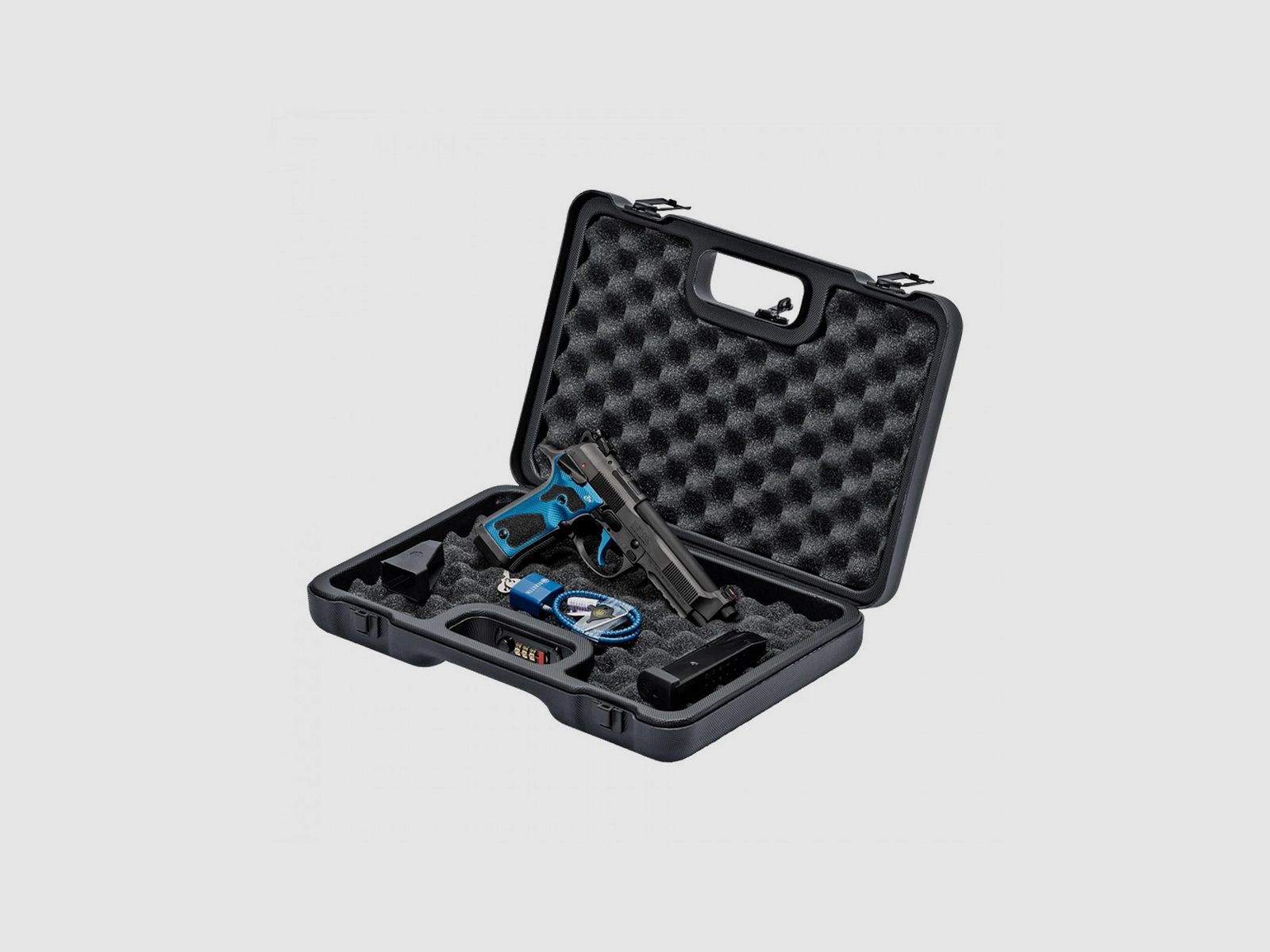 Beretta 92X Performance Optic Dark Series Blau Kal. 9x19mm, Bild 8 von 8