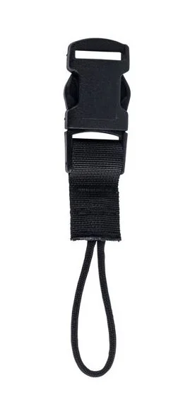 Paracord-riemadapter zwart MD-Textil