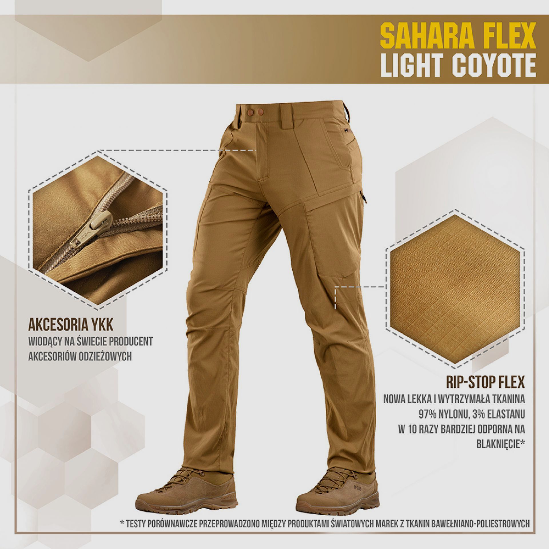 Pantalones Sahara Flex Lite M-TAC, imagen 2 de 22
