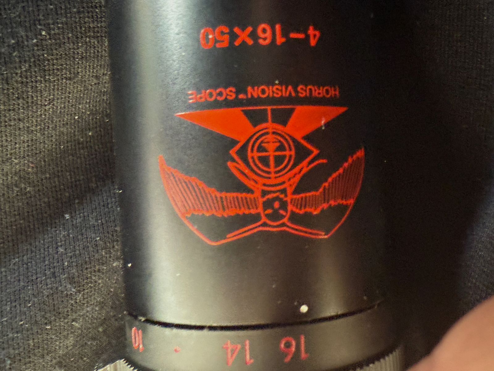 Zielfernrohr, Horus Vision  4-16x50 mit Strichplatte 