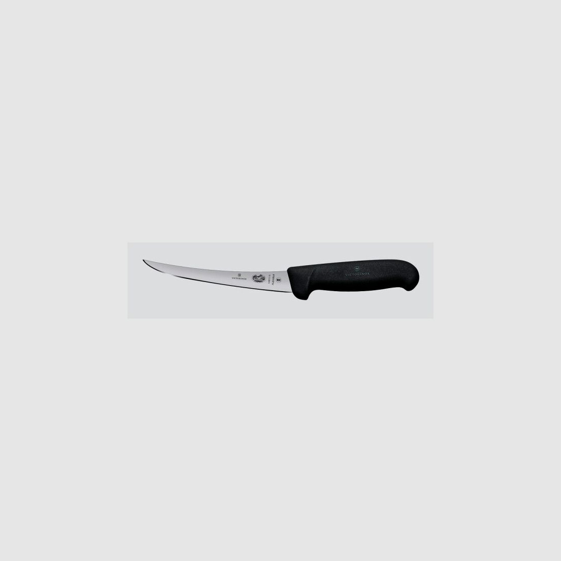 Victorinox Ausbeinmesser Fibrox gebogene, schmale, flexible Klinge 15cm Schwarz