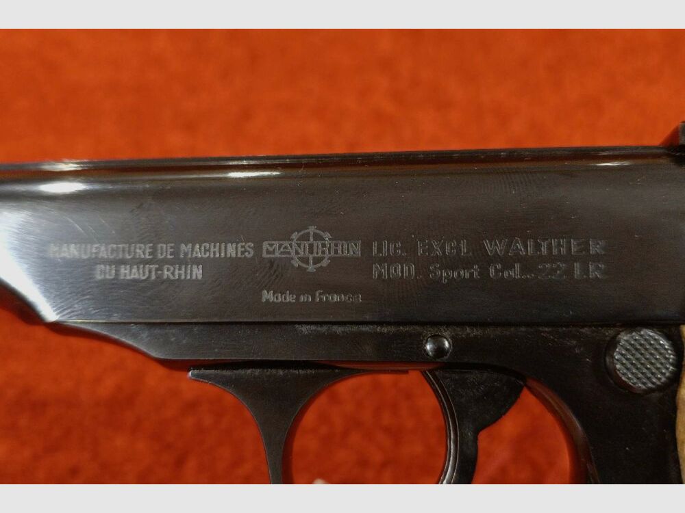 Walther PP Manurhin Mod. Sport .22lr, imagen 4 de 10