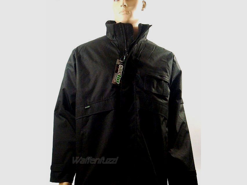 Security giacca operativa nera (parka) L, immagine 1 di 4