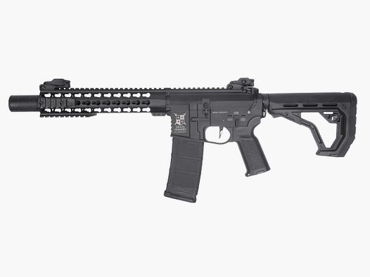 AR15 KeyMod 10 Zoll PREDATOR CHARLIE EAGLE ETU Schwarz S-AEG Softair Gewehr Frei ab 18 Jahren | Delta Armory