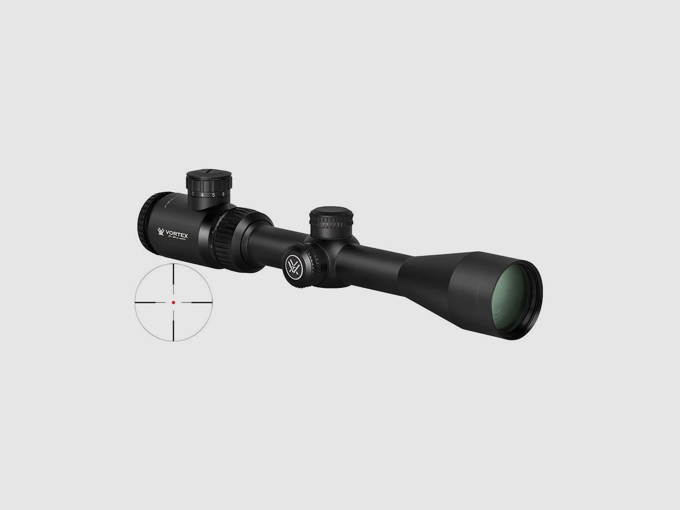 Vortex Crossfire II 3-9x40 Zielfernrohr - Ret. V-Brite