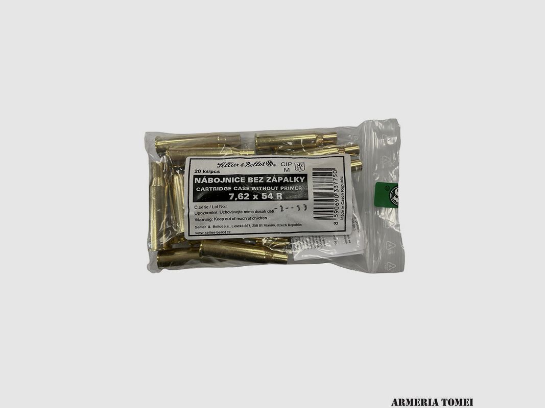 BOSSOLI – SELLIER & BELLOT – 7,62×54 R (20PZ)