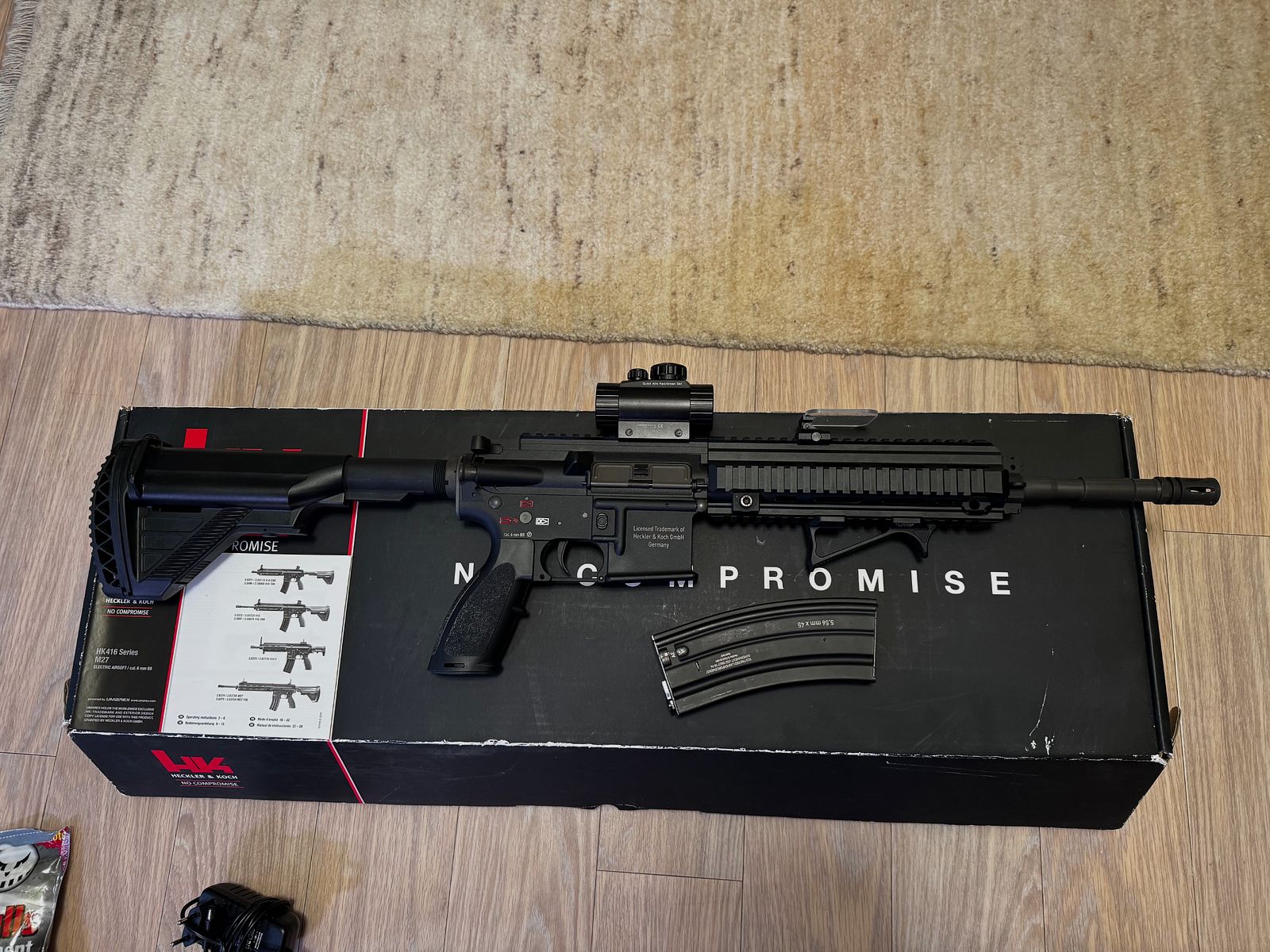 Heckler & Koch HK416 D y compris accessoires S-AEG