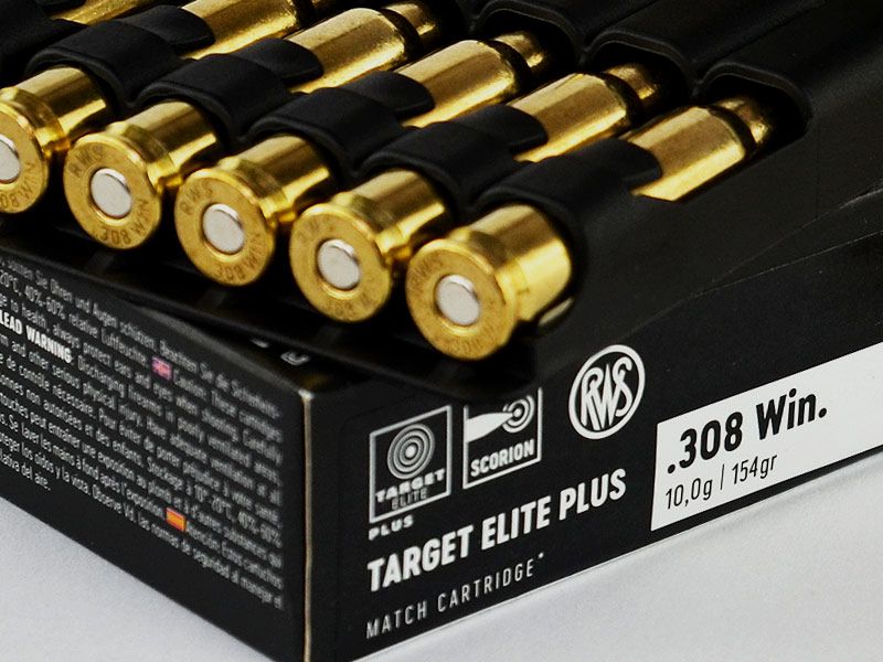 RWS Target Elite Plus .308 WIN., 154 grs 1 paquete (20 disparos a 1,725 €*)