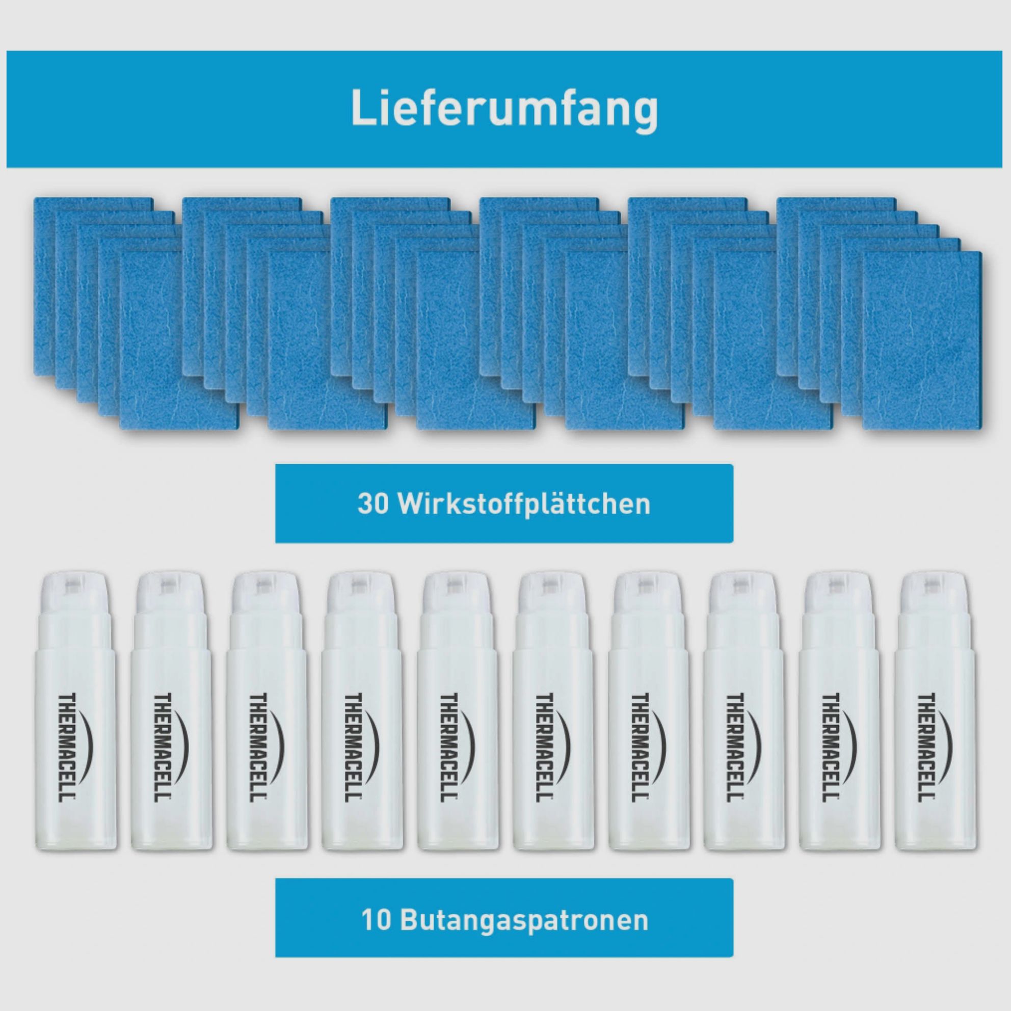 THERMACELL 22010251 Nachfüllpack für Mückenabwehrgerät 120 Std