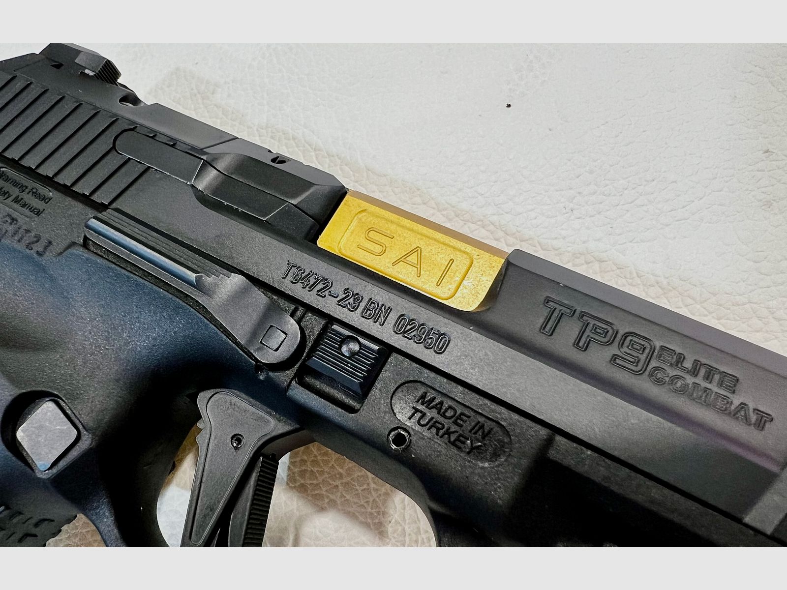 CANIK TP9 ELITE COMBAT EXECUTIVE GOLD LOOP – 9X19, afbeelding 5 van 6