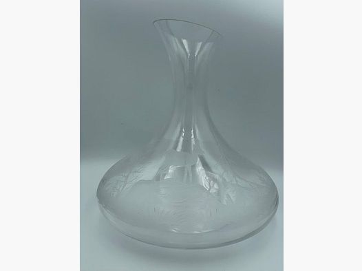 Decanter – Cristallo Reale – Incisione di Camoscio 1,3l