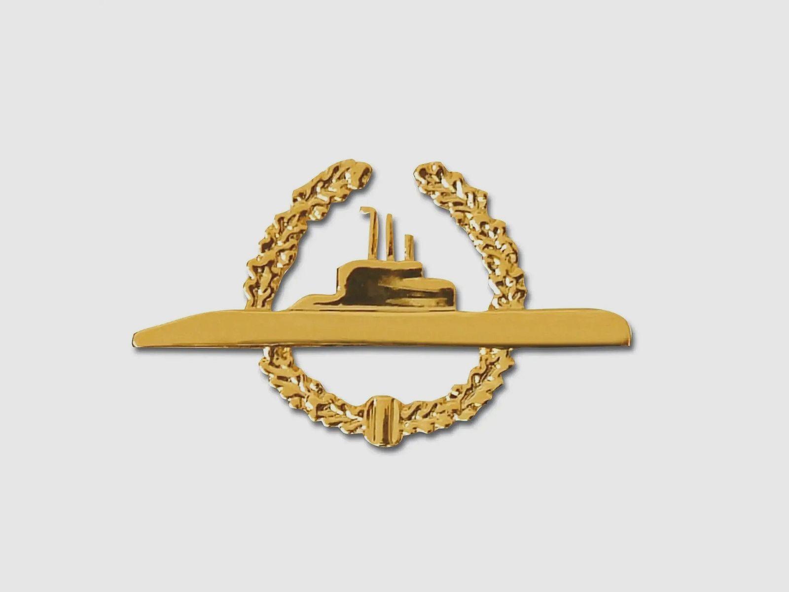 Bundeswehr Original Bundeswehr Original Abzeichen U-Boot Metall