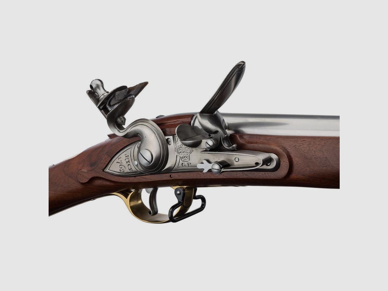Steinschlossflinte Brown Bess Davide Pedersoli - Kaliber .75 - Historische Replik - Präzision und Authentizität, Bild 4 von 5