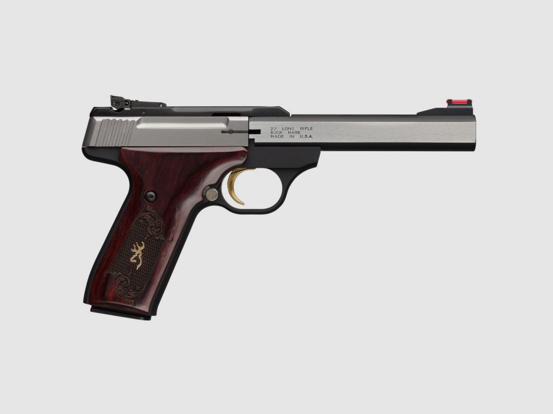 PISTOLET BROWNING BUCK MARK PLUS ROSEWOOD UDX CAL.22LR - CATEGORIE B, image 2 sur 2