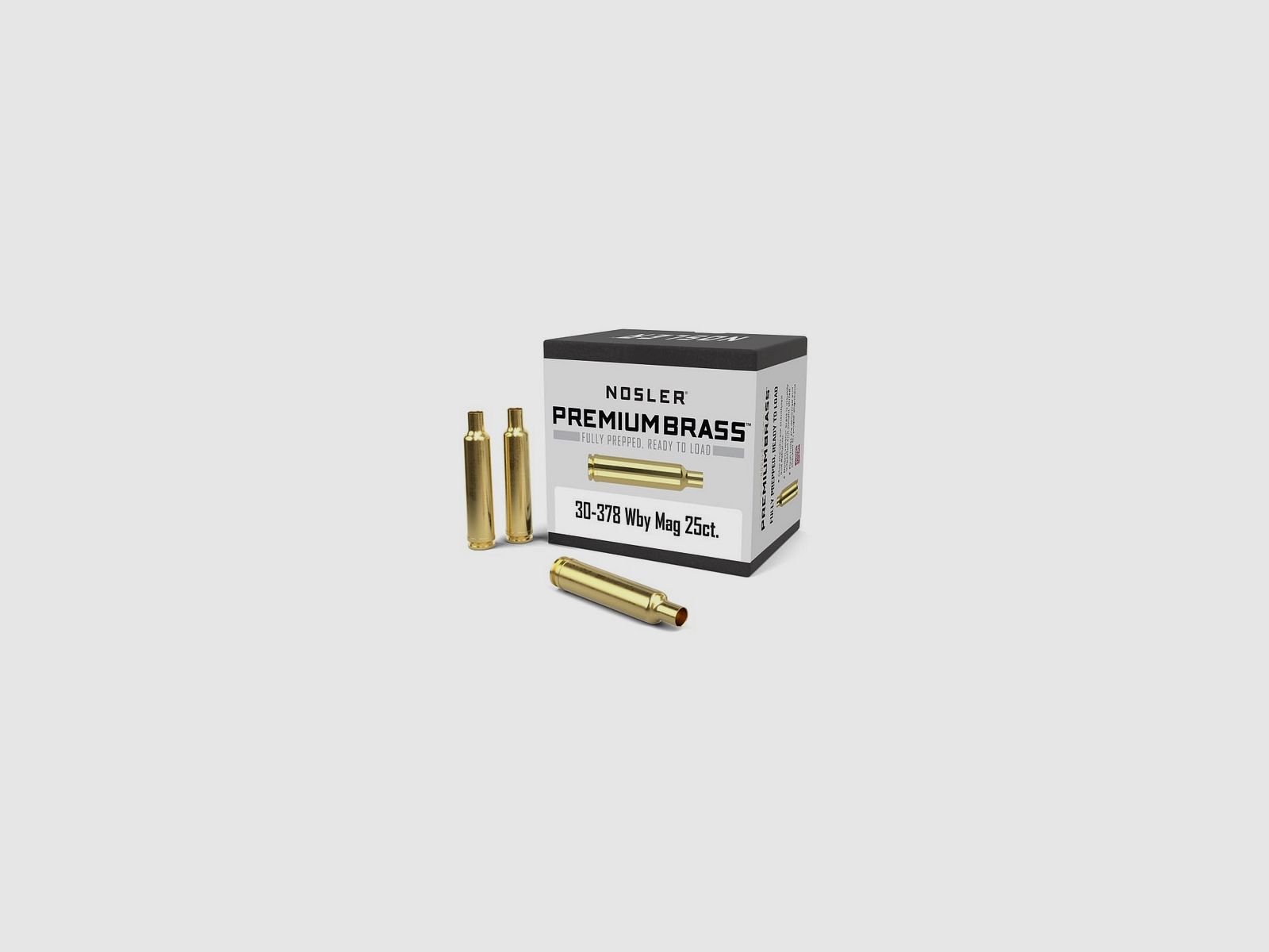 NOSLER CUSTOM CARTUCHOS CAL. 30-378 WEATHERBY MAG 25UD., imagen 2 de 2