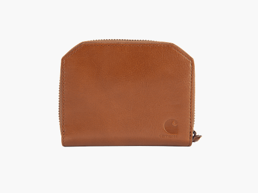Carhartt Leather Hybrid Wallet Women Dark Brown